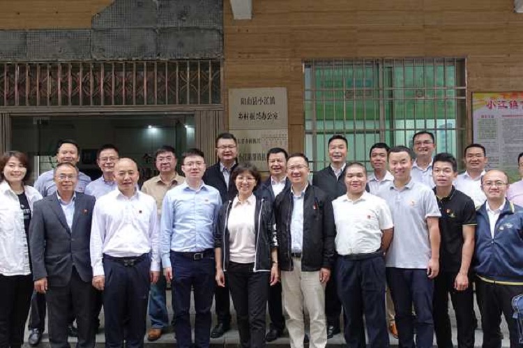 广州市委组织部带队赴阳山县小江镇调研考察乡村振兴驻镇帮镇扶村工作