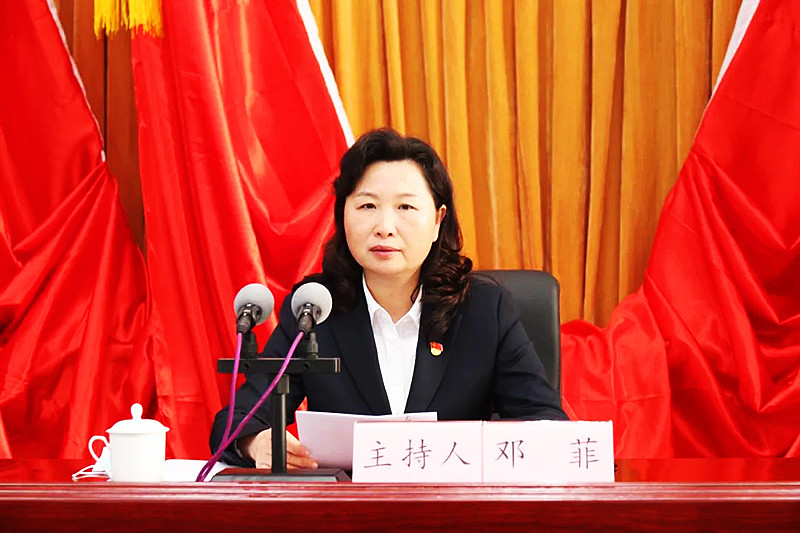 邓菲当选为中国共产党阳山县第十四届委员会书记
